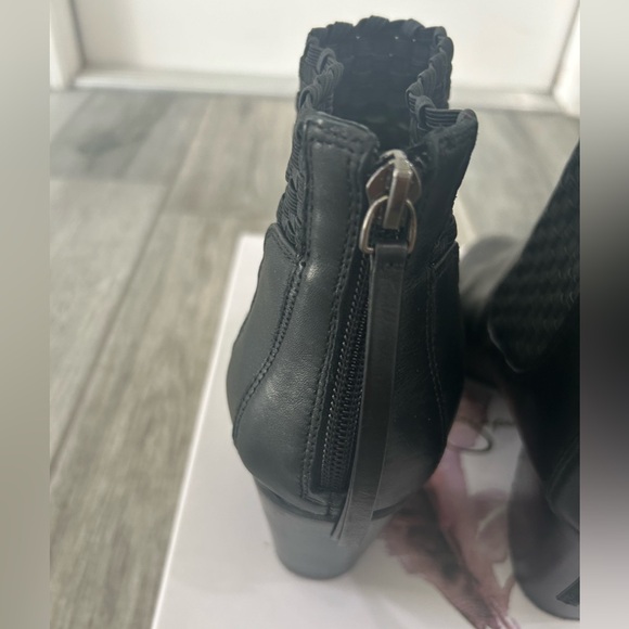 🖤 Jessica Simpson Yeni Ankle Bootie. Black Leather Size 10 😍 - Picture 10 of 13